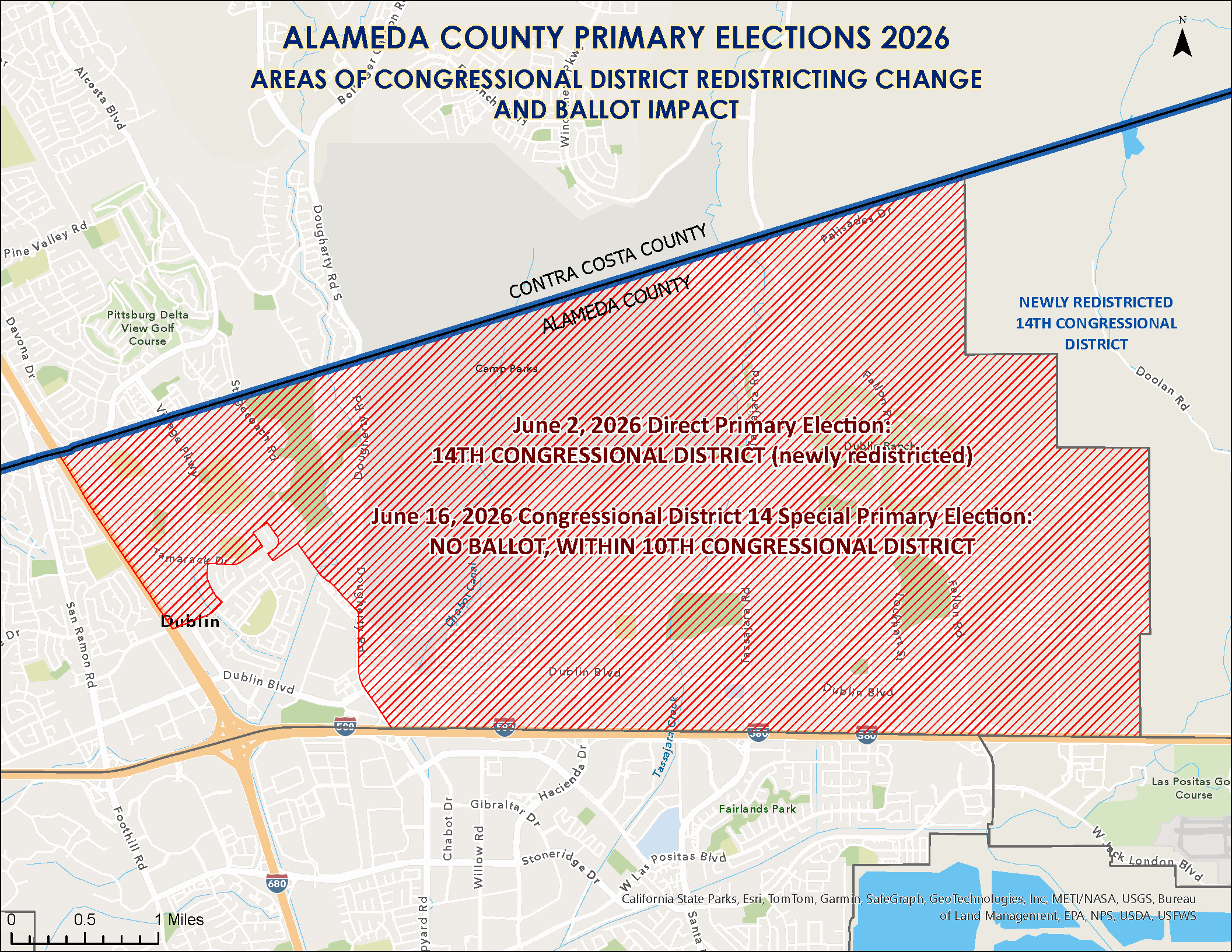 Dublin Areas of congressional district redistricting change and ballot impact